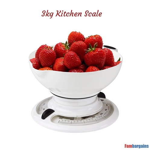 3kg retro kitchen scale food - 3kg,