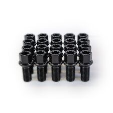20 Black Audi Wheel Bolts for A4 A4 Allroad M14 x 1.5 Original style
