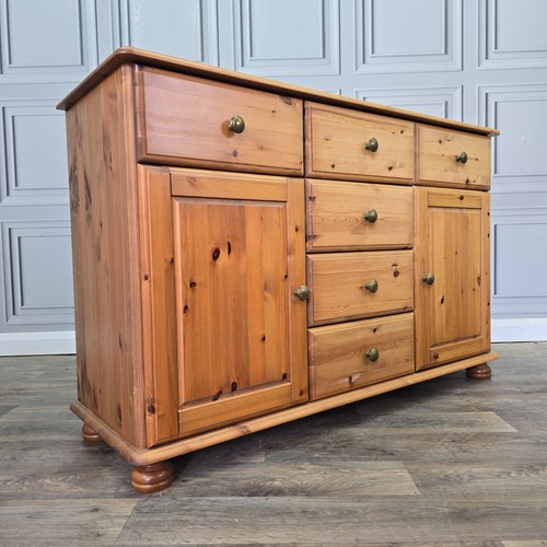 Vintage pine sideboard - vintage,