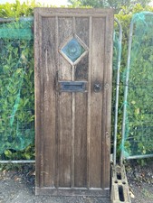 SOLID OAK HARDWOOD DOOR FRONT