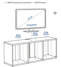 IKEA Lack TV Bench Table Stand