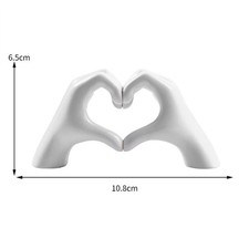 Heart Shaped Hand Ornament