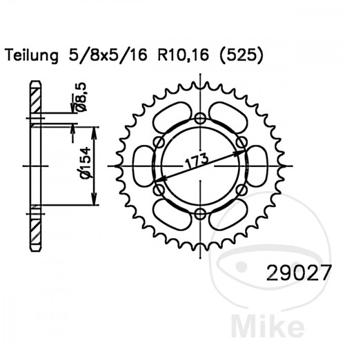 Esjot transmission plate crown - esjot,