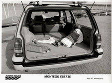 Rover Montego Estate Rear Cargo Area 1989 Original UK Market Press Photograph 