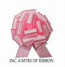 PINK WEDDING CAR DECORATION 5