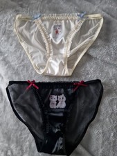 Knickers Size 10 Sheer Mesh