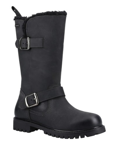 Hush puppies black leather - hush,