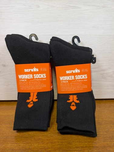 Scruffs worker socks - worker, 6