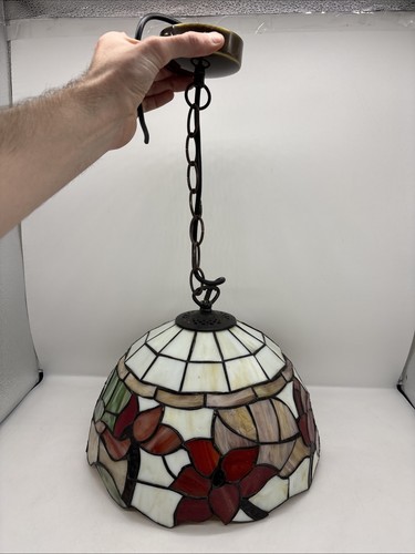 Vintage tiffany style stained - tiffany,