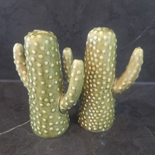 Novelty Cactus Salt And Pepper Shakers