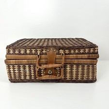 Wicker picnic basket hamper - picnic,