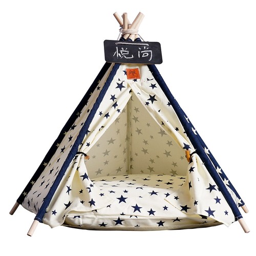 Pet tepee tent pentagonal - pet,