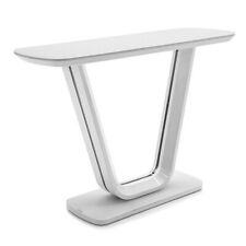 Vida Living Lazzaro White High Gloss Console Table