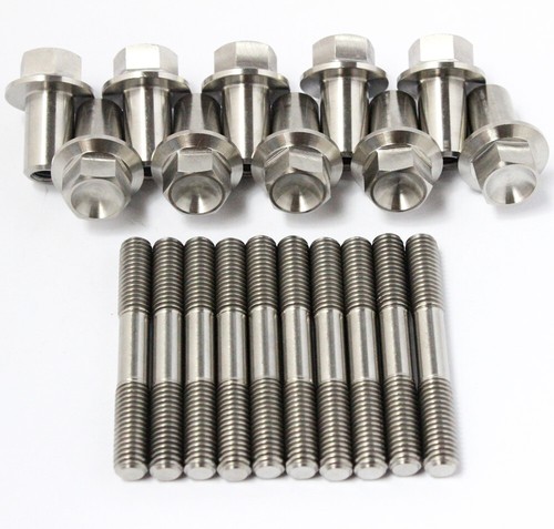 Rd350 titanium head nut set - rd350,