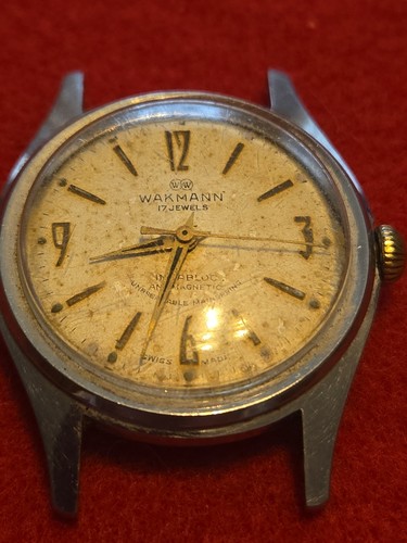 Vintage wakmann wristwatch - wakmann,