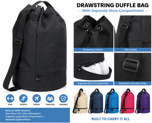 Duffel bag duffle shoulder - duffle,