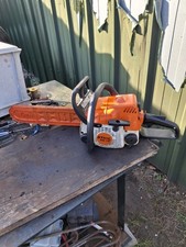 Stihl MS 170 Chainsaw Working
