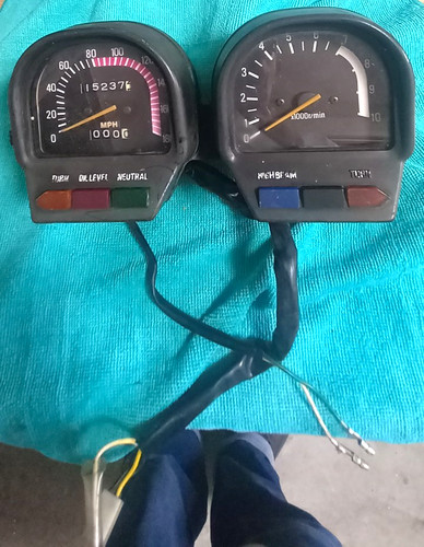 Yamaha xv750 virago speedo - xv750,