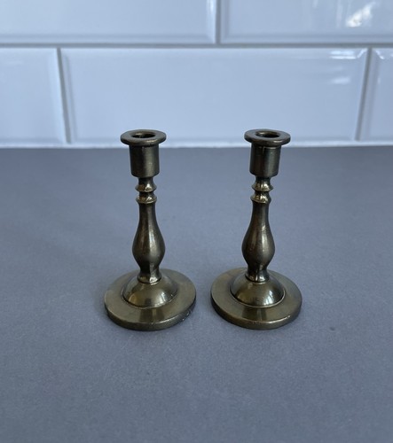 Vintage brass peerage candle - brass,