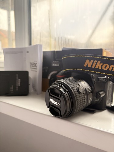 Nikon d5500 dslr 55mm - +, 18-55mm