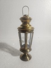 Vintage Brass Candle Lantern