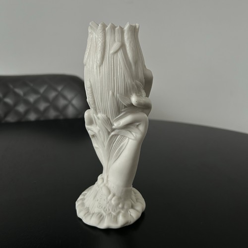 Parian ware style vase - ware,