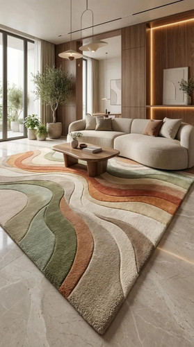 Hand tufted modern - hand,