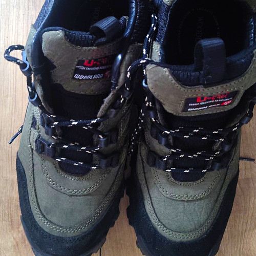 Woodland men green leather - men's,