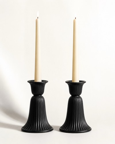 Pair wedgwood black basalt - wedgwood,