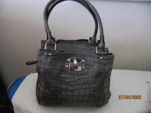 Gionni bag dark grey faux - faux, croc