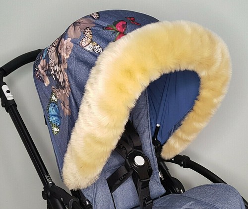 Dolls pram luxury faux - dolls,