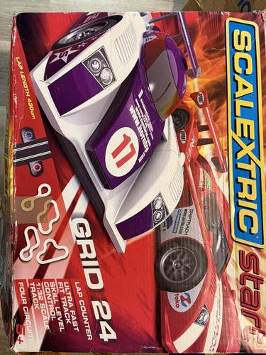 Scalextric start grid race - start, 24