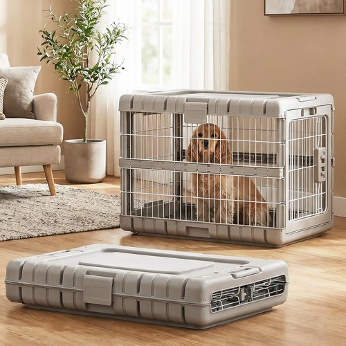 Collapsible dog crate medium - collapsible,