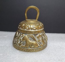 Vintage Brass Bell - Sanctuary Bell - Hanging Loop - Nice Example