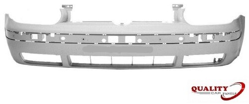 Front bumper primed fits - bumper,