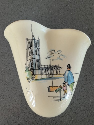 Waechtersbach wall pocket vase - waechtersbach,