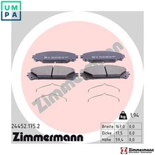 BRAKE PAD SET DISC BRAKE