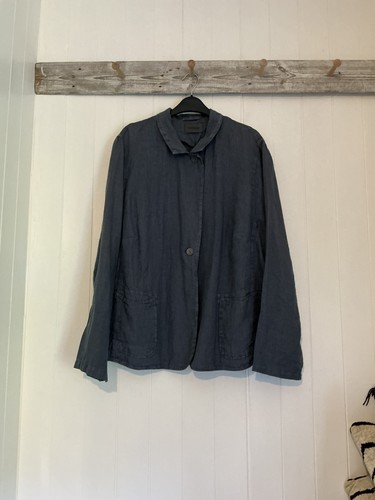 Oska linen jacket - jacket, gorgeous