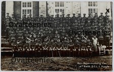 RP Hayle DCLI Band etc 4th Batt No 1 Supernumary Co Army postcard Cornwall