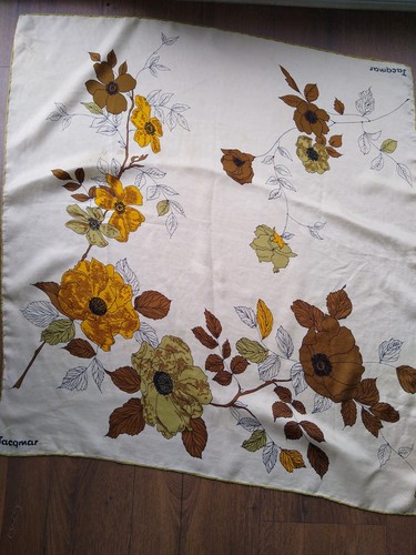 Jacqmar scarf floral - , beige