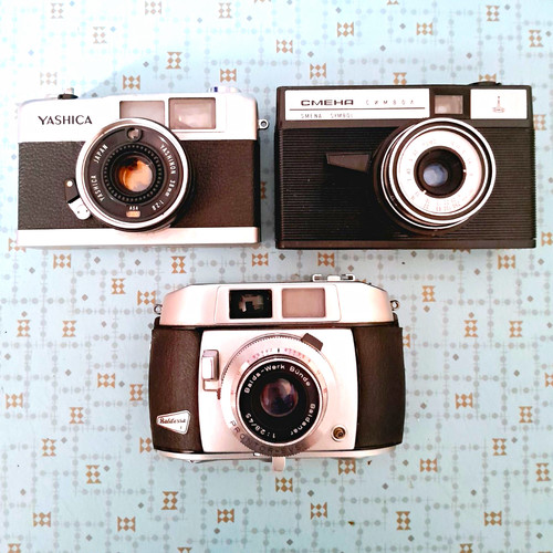 Vintage 35mm cameras - , x3