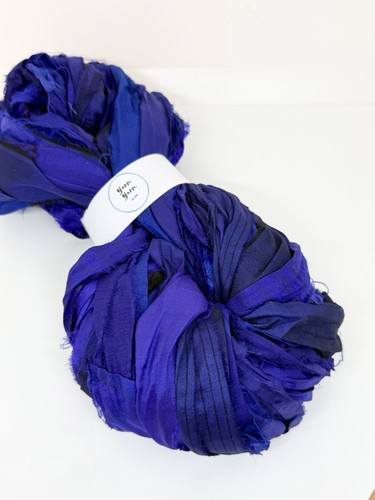 Sari silk ribbon yarn - silk,