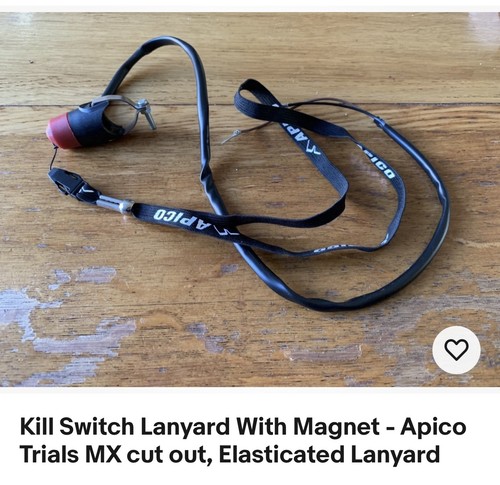 Kill switch lanyard - switch,