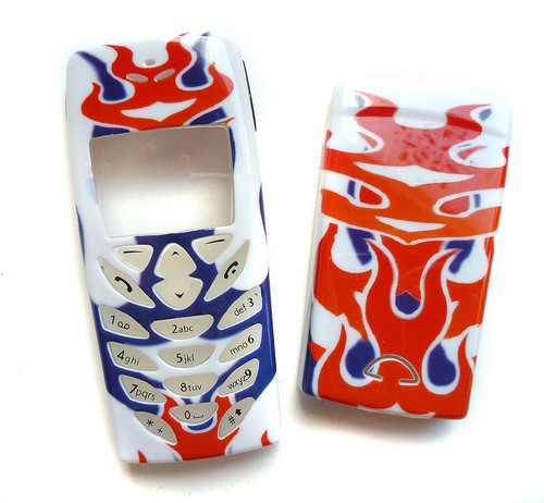 Case for nokia - 8310, tribal