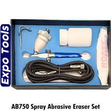 SPRAY ABRASIVE ERASER SET -
