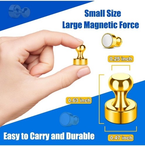 Neodymium magnet gold - neodymium, very