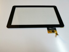 Black Touchscreen Digitizer