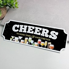Cheers Plaque Bar Accessories