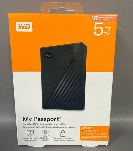 Passport 5tb portable - wd,