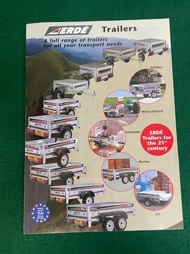 Erde trailers sales brochure - trailers,
